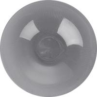 Тарелка глубокая «Виллоу»;стекло;D=28,5см;серый