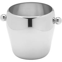 Емкость для льда;сталь;1,1л;D=11,H=11см;металлич.