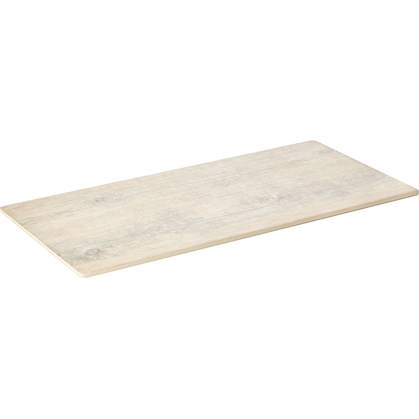 Блюдо сервировочное «Дрифтвууд»;пластик;,H=15,L=508,B=254мм;деревян.