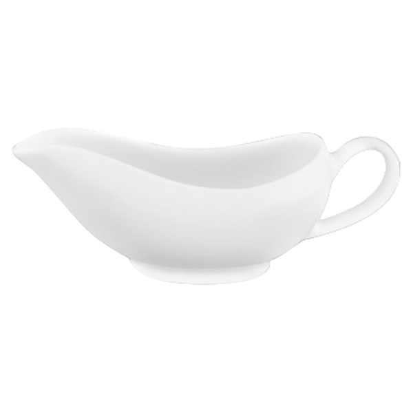 Соусник «Белая» Классик;фарфор;150мл;,H=59,L=164,B=71мм;белый