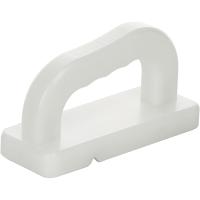 Рубанок д/чистки раздел. досок;полиэтилен;,H=70,L=190,B=95мм;белый