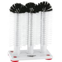 Щетки для мытья стаканов[3шт];пластик;,H=20,L=19,B=10см;белый