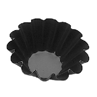 Форма для выпечки бриошей;сталь,антиприг.покр.;D=14,H=5см;металлич.