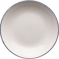 Салатник «Блю дэппл»;фарфор;D=25см;белый,синий