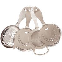 Набор стрейнеров[4шт];сталь нерж.;D=75,L=150мм;серебрист.