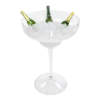 Бокал фуршетный «Маргарита»;акрил;D=60,H=85см;прозр.