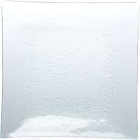 Салатник «Кьюбо»;стекло;0,56л;,H=25,L=270,B=270мм;прозр.,зелен.