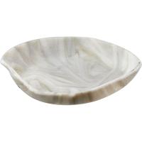 Тарелка «Нордик» маленькая;стекло;D=13см;серый