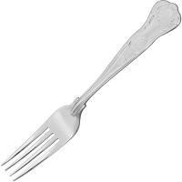 Вилка столовая «Кингс Стэйнлесс Стил»;сталь нерж.;,L=206/75,B=27мм;серебрист.