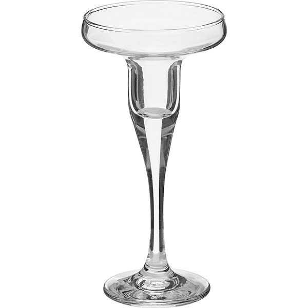 Подсвечник «Бейзик»;стекло;D=82,H=170мм;прозр.