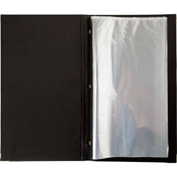 Папка-карта вин;кожезам.;,L=32,5,B=19,5см;черный