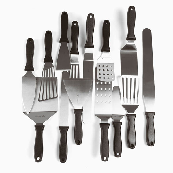 Лопатка гибкая перфорир.;сталь нерж.,полипроп.;,L=160/290,B=75мм