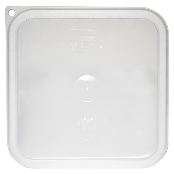 Крышка для контейнеров арт.6SFSCW, 8SFSCW;поликарбонат;,L=21,5,B=21,5см;прозр.