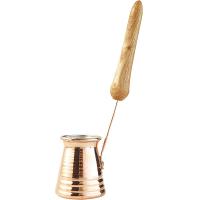 Турка «Мисс»;медь,олово;125мл;D=60,H=65мм;медный