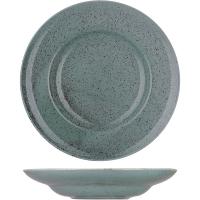 Тарелка для пасты «Лайфстиль»;фарфор;0,5л;D=29см;мятно-бирюз.