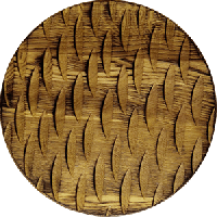 Доска для подачи с декором;дуб;D=235,H=25мм;древесн.