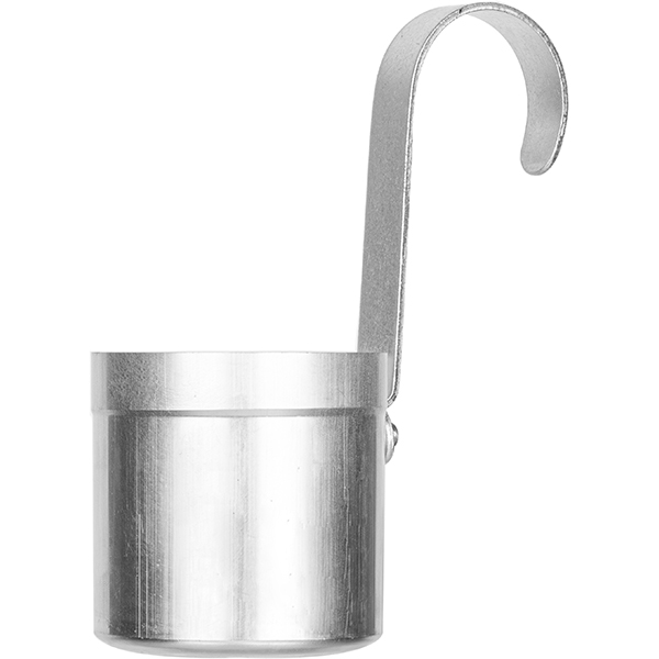 Половник сервировочный «Фамилья»;алюмин.,полиэтилен;D=70,H=155мм;металлич.