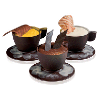 Форма для шоколада «Чашка д/эспрессо»[7шт];поликарбонат;D=55,H=35мм