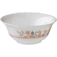 Салатник;стекло;270мл;D=12см;белый,разноцветн.