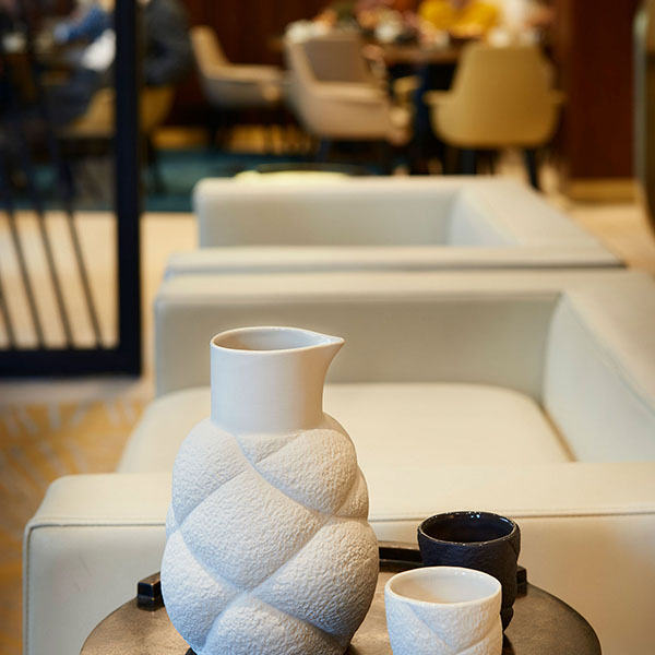 Стакан для горячих напитков «Саксэшен»;фарфор;200мл;D=100,H=89мм;черный
