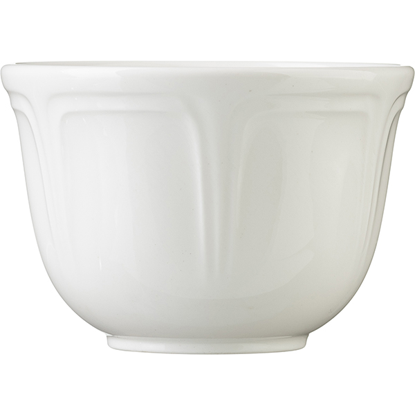 Сахарница «Торино»;фарфор;227мл;,H=68см;белый