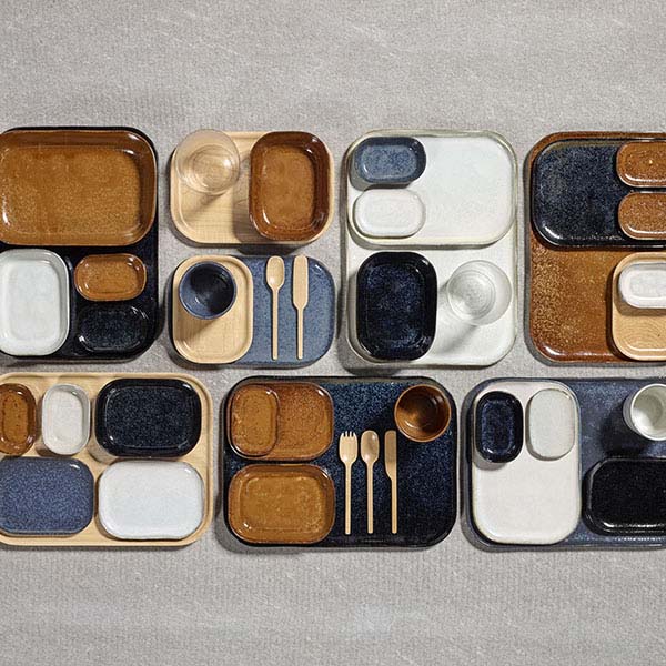 Ложка десертная «Мерси» с зубчиками набор[4шт];дерево;,L=140,B=25мм