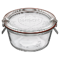 Банка для подачи «Вик» круглая с крышкой;стекло;290мл;D=10,H=6см;прозр.