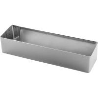 Форма-резак «Прямоугольник»;сталь нерж.;,H=3,L=15,B=4см