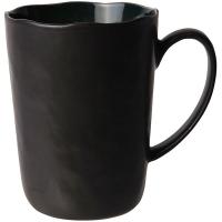 Кружка «Лагуна»;керамика;390мл;D=8,H=11см;тем.зелен.