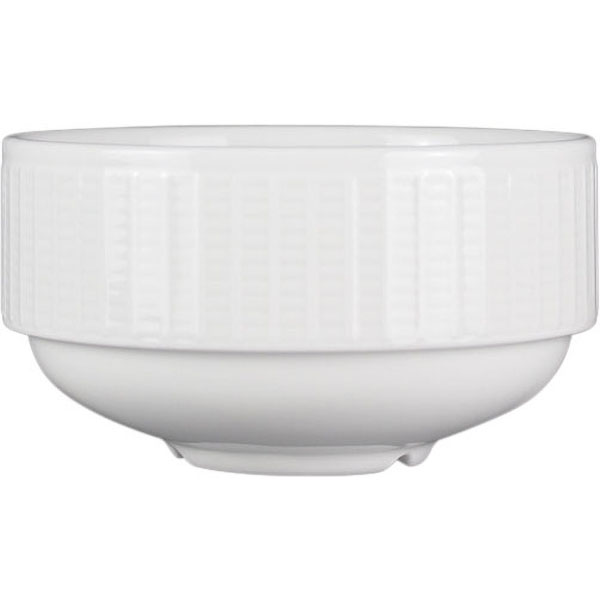 Чашка бульонная «Виллоу»;фарфор;285мл;белый