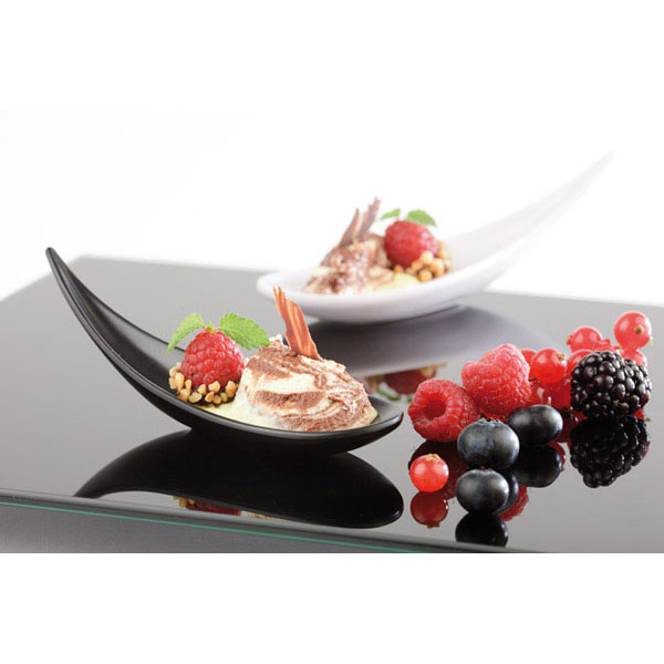 Ложка для комплимента;пластик;,H=45,L=145,B=45мм;белый