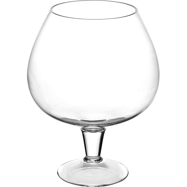 Ваза-бокал;стекло;7л;D=15,5,H=30см;прозр.