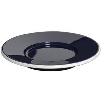 Блюдце «Бонд»;фарфор;D=11,5см;синий