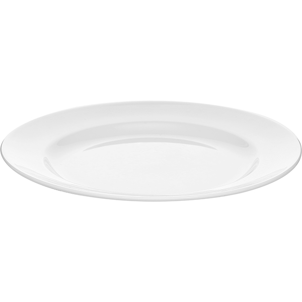 Тарелка «Монако Вайт» мелкая;фарфор;D=300,H=28,L=300,B=28мм;белый