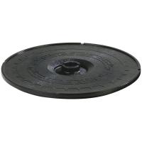 Крышка д/бокса д/тортильи;пластик;D=31,5,H=13,5,L=32,5,B=32,5см;черный