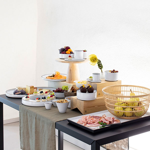 Блюдо для подачи «Карактэр»;керамика;D=30см;белый