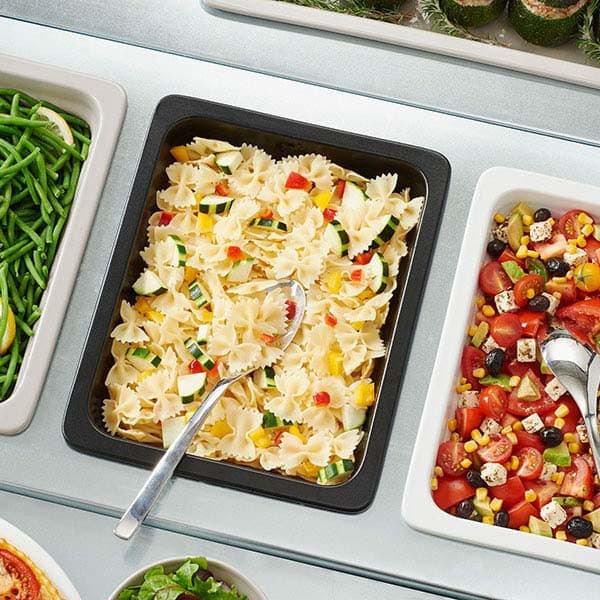 Гастроемкость GN 1/2;фарфор;3л;,H=65,L=320,B=265мм;белый