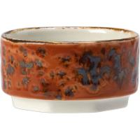 Соусник «Крафт Терракота»;фарфор;55мл;D=65,H=30мм;терракот