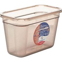 Гастроемкость (1/3) «Альто+»;поликарбонат;,H=20,L=32,5,B=17,6см;коричнев.