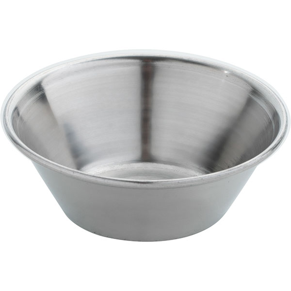 Соусник;сталь нерж.;30мл;D=57,5,H=21мм;металлич.