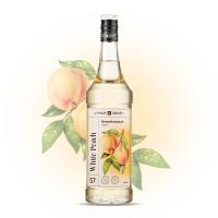 Сироп «Белый Персик» Pinch&Drop;стекло;1л;D=85,H=330мм;белый