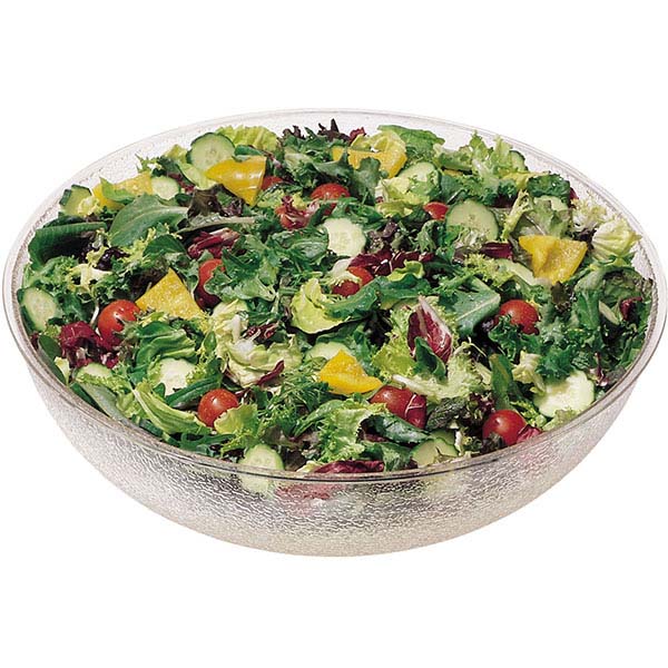 Миска;поликарбонат;37,8л;D=58,4см;прозр.