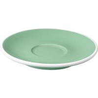 Блюдце «Тулип»;фарфор;D=12,5см;мятный