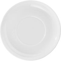 Блюдце «Полар»;фарфор;D=140/68мм;белый