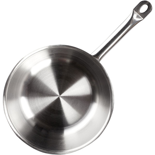 Сотейник;сталь нерж.;5,5л;D=28,H=9,L=50см;металлич.