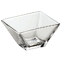 Салатник «Торчелло» квадратный;стекло;,H=65,L=110,B=110мм;прозр.