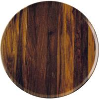 Тарелка «Вуд Эссенс»;фарфор;D=32см;древесн.