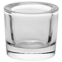 Подсвечник;стекло;D=65,H=60мм;прозр.