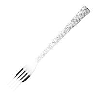 Вилка десертная «Равенна»;сталь нерж.;,L=19,1см;серебрист.
