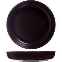 Салатник;керамика;D=218,H=43мм;черный